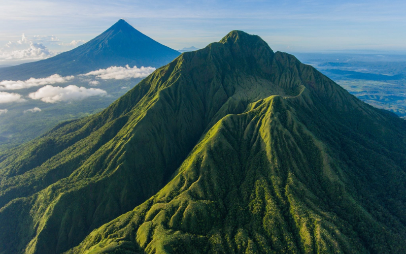 Mayon Volcano at Mt. Masaraga